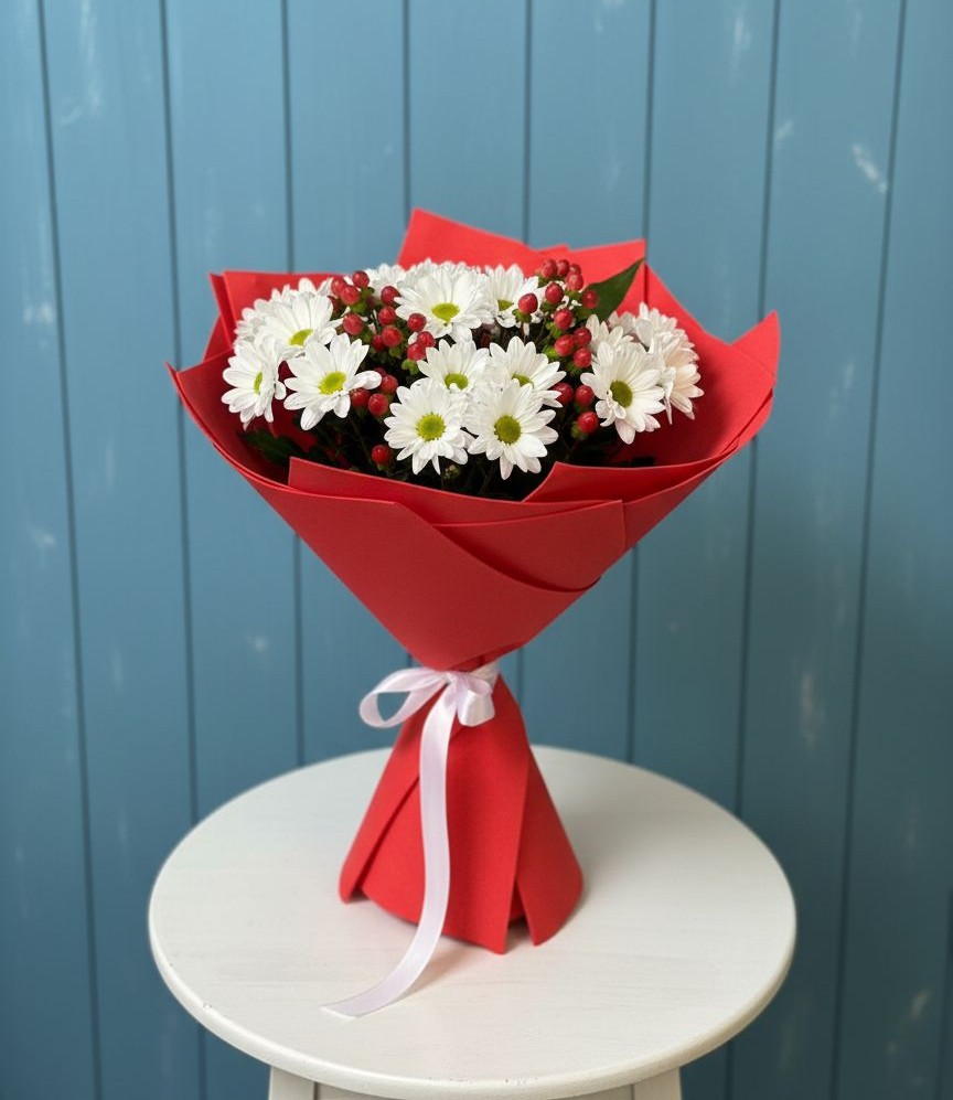 Букет цветов из: Хризантемы в Мучкапский