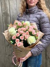 Букет цветов из:  Розы #REPLACE_PRED# Мучкапский