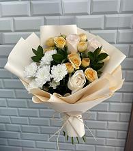 Букет цветов из:  Розы и Хризантемы в Мучкапский