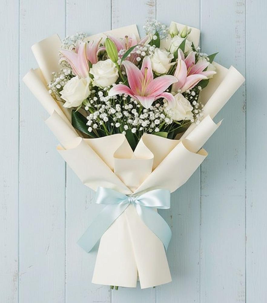 Букет цветов из: Лилии в Мучкапский