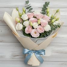 Букет цветов из:  Лизиантусы в Мучкапский