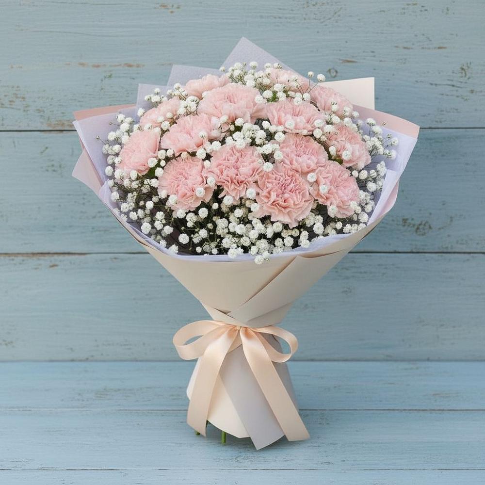 Букет цветов из: Гвоздики в Мучкапский