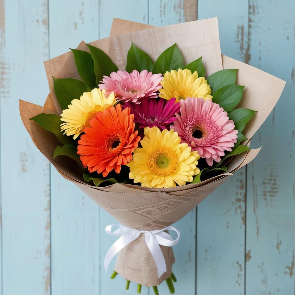 Букет цветов из: Герберы в Мучкапский