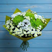 Букет цветов из:  Хризантемы #REPLACE_PRED# Мучкапский