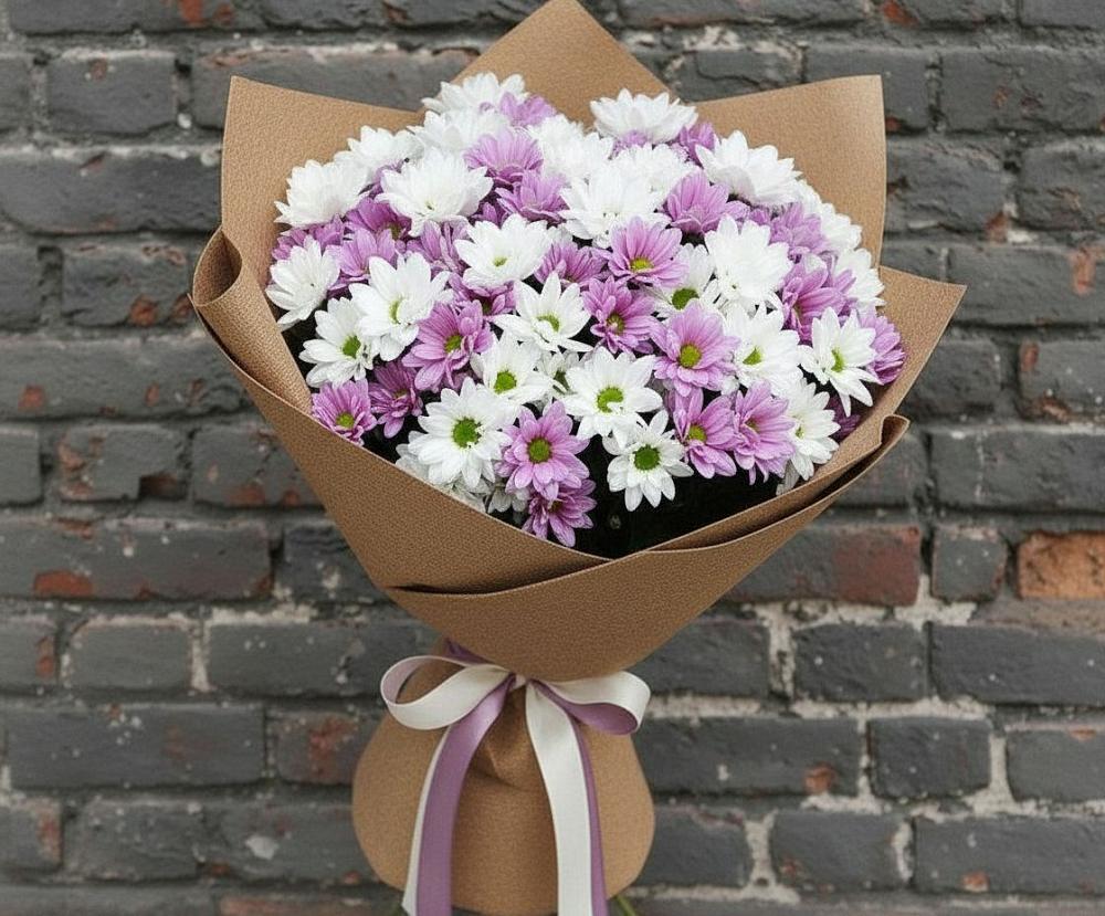 Букет цветов из: Хризантемы в Мучкапский
