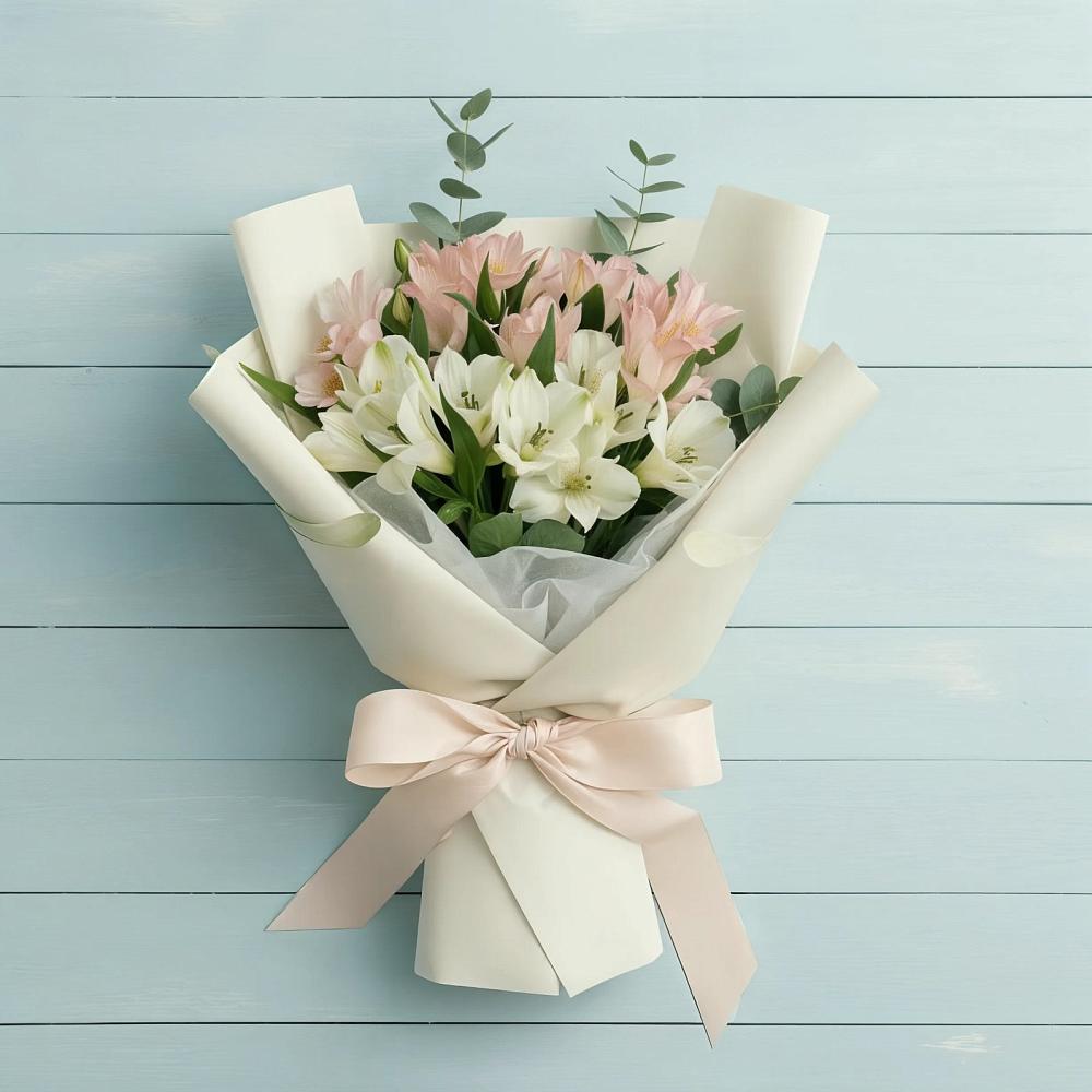 Букет цветов из: Альстромерии в Мучкапский